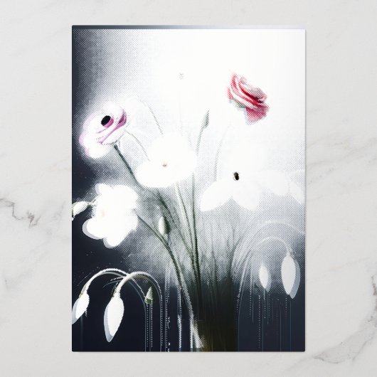 Carte de vacances Foil (Recto)