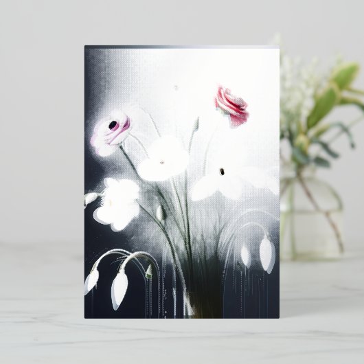 Carte de vacances Foil (Debout devant)