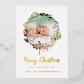 Carte de vacances Foil Foil (Recto)