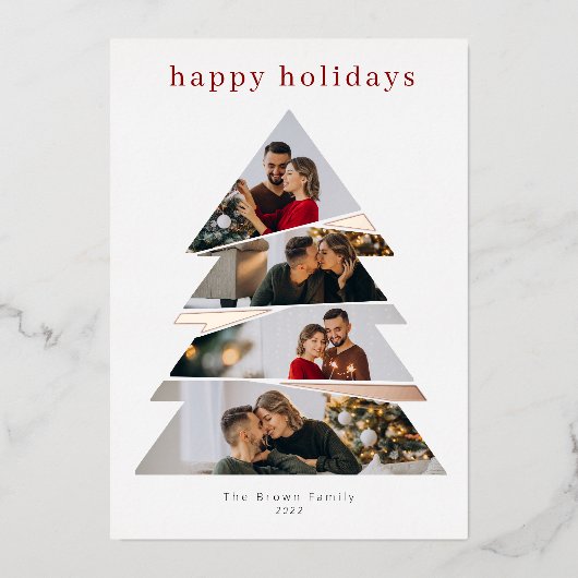 Carte de vacances Foyer Noël (Recto)