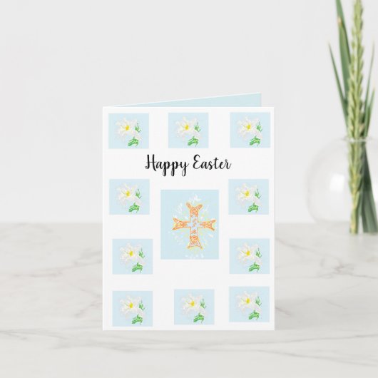 Carte de vacances G : Joyeuses Pâques (Devant)