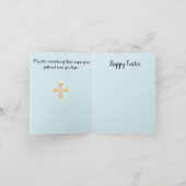 Carte de vacances G : Joyeuses Pâques (Intérieur)