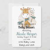 Carte de vacances Giraffe (Devant)