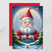 Carte de vacances Gnome Flat Holiday (Devant / Derrière)