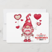 Carte de vacances Gnome Valentines (Devant)