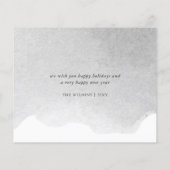 Carte de vacances Gnomes de Noël mignonne budget (Dos)