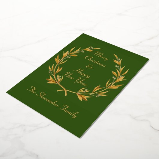 Carte de vacances Gold Crown Wath Foil (Rotation)