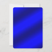 Carte de vacances Gold, Dark Blue Company (Dos)