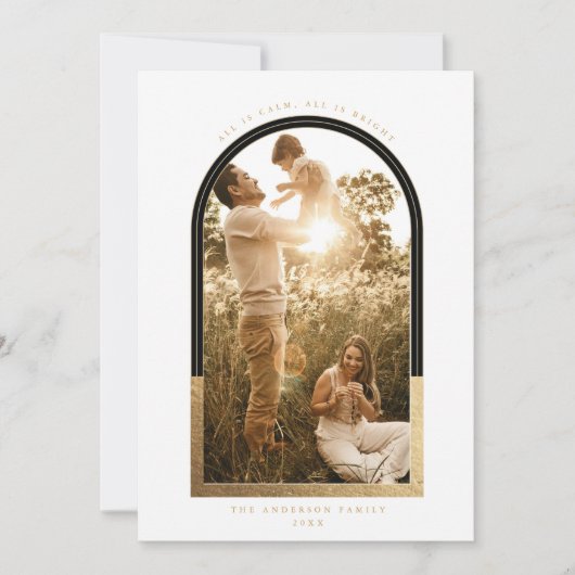 Carte de vacances Golden Arch (Devant)