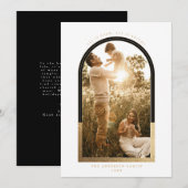 Carte de vacances Golden Arch (Devant / Derrière)