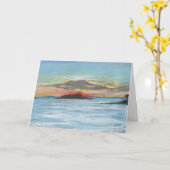 Carte de vacances Grenade Sunset (Fleur jaune)