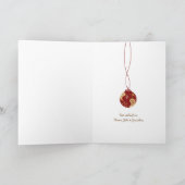 Carte de vacances Grunge de Noël (Intérieur)