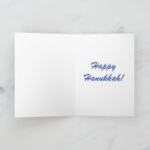 Carte de vacances Hanoukka (Intérieur)