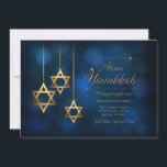 Carte de vacances Hanoukka Star of David Moving<br><div class="desc">Envoyez vos souhaits de vacances avec votre nouvelle adresse avec cette élégante carte de voeux Hanoukka. (Hanoukka Vecteurs par Vecteezy). La carte est facile à customiser avec votre libellé, police, couleur de police, forme de papier et choix du type de papier. Pas exactement ce que vous cherchez ? Tous nos...</div>