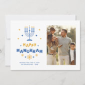 Carte de vacances "Happy Hanoukka" (Devant)