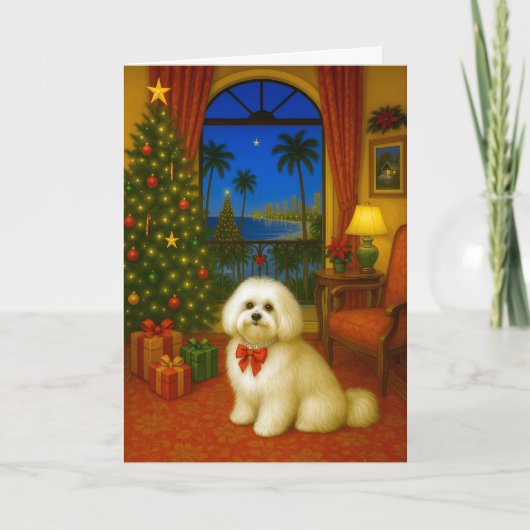 Carte de vacances Havanese (Devant)