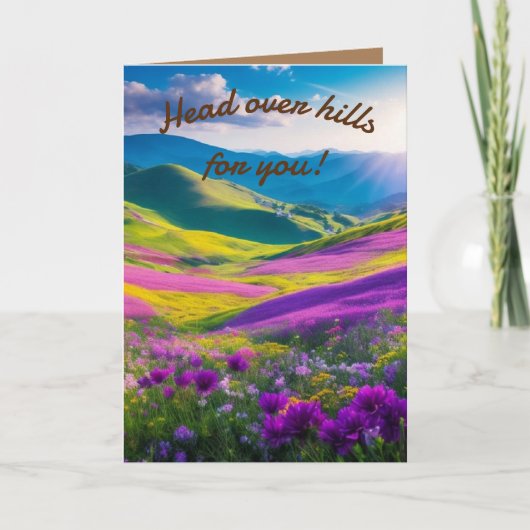 Carte de vacances Head Over Heures (Devant)