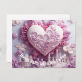 Carte de vacances Heureuse Sainte-Valentin To You (Devant / Derrière)