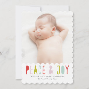 Carte de vacances hiver Joy