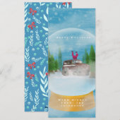 Carte de vacances Ho ho Holidays (Devant / Derrière)