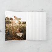 Carte de vacances Horseshoe Christmas Wreath (Intérieur)