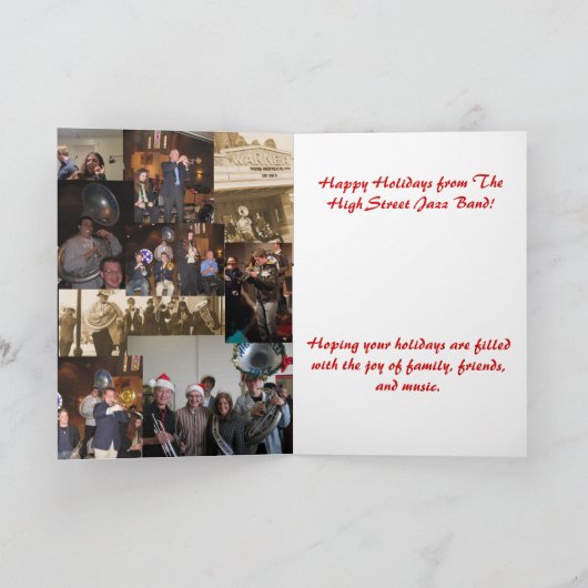 Carte de vacances HSJB (Intérieur)