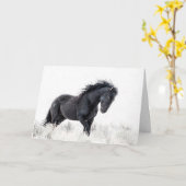 Carte de vacances "Ice Dancer" (Fleur jaune)