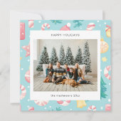 Carte de vacances Illustrations pastel de style de (Devant)