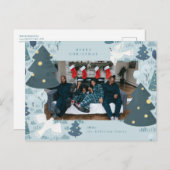 Carte de vacances illustrée Peace Dove (Devant / Derrière)