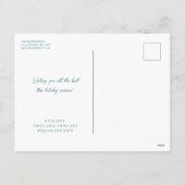 Carte de vacances illustrée Peace Dove (Dos)