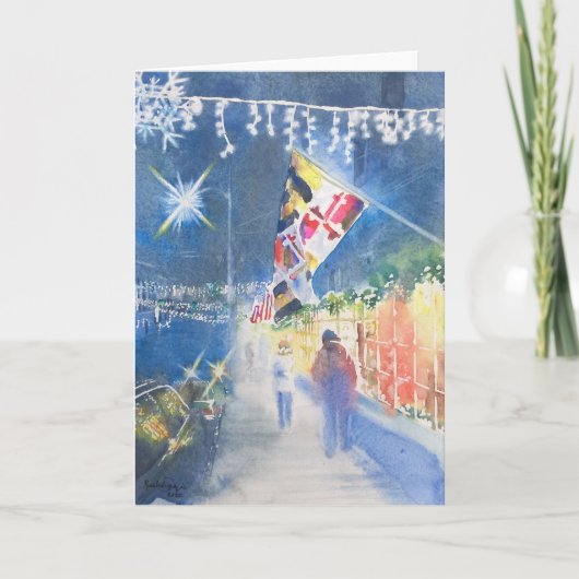 Carte de vacances - Intérieur vierge (Devant)