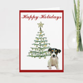 Carte de vacances Jack Russell