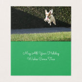 Carte de vacances Jack Russell Christmas Dreams (Inside Unfolded)