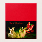 Carte de vacances Jack Russell Christmas Dreams (Outside Unfolded)