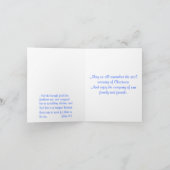 Carte de vacances Jesus Mary et Joseph Stainverre (Intérieur)