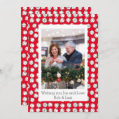 Carte de vacances Jingle Bells (Devant / Derrière)