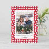 Carte de vacances Jingle Bells (Debout devant)