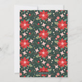 Carte de vacances Joy Flourish - Pine (Dos)