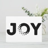 Carte de vacances Joy Golf Flat (Debout devant)
