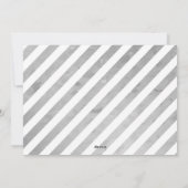 Carte de vacances Joy to the World Rustic Silver G (Dos)