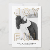 Carte de vacances joyeuse (Devant)