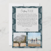 Carte de vacances Joyeuse et brillante (Dos)