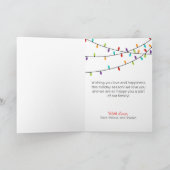 Carte de vacances Joyeuse et brillante famille de  (Intérieur)