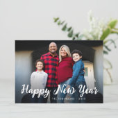 carte de vacances joyeuse nouvelle année (Debout devant)