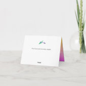 Carte de vacances Joyeux Noël/ Buon Natale (Dos)