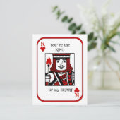 Carte de vacances King of My Heart (Debout devant)