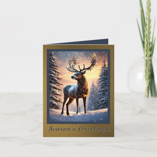 Carte de vacances King of the Forest (Devant)