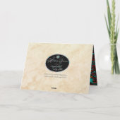 Carte de vacances Kokopelli Sud-Ouest (Dos)