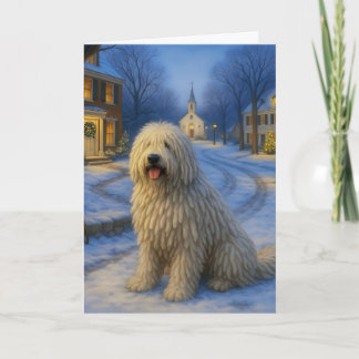 Carte de vacances Komondor