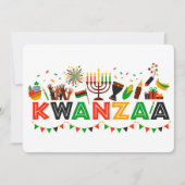 Carte de vacances Kwanzaa (Devant)